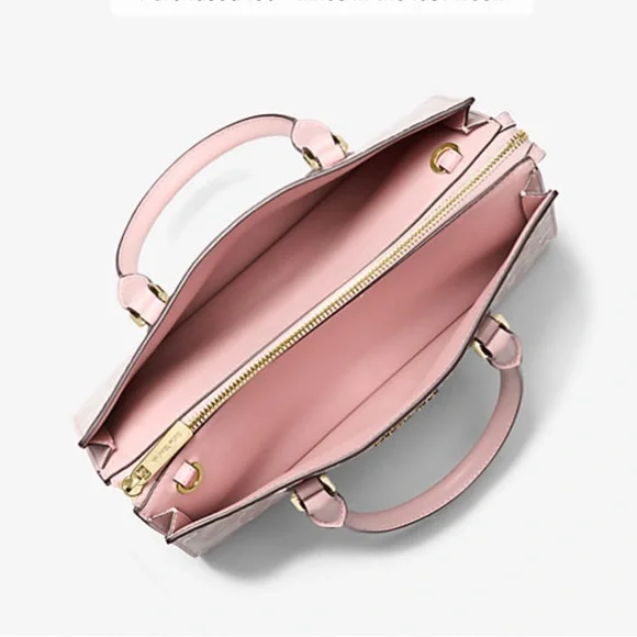 Michael Kors Sheila Medium Sequined Floral CZ Satchel
Powder Blush
NWT - Picture 4 of 16